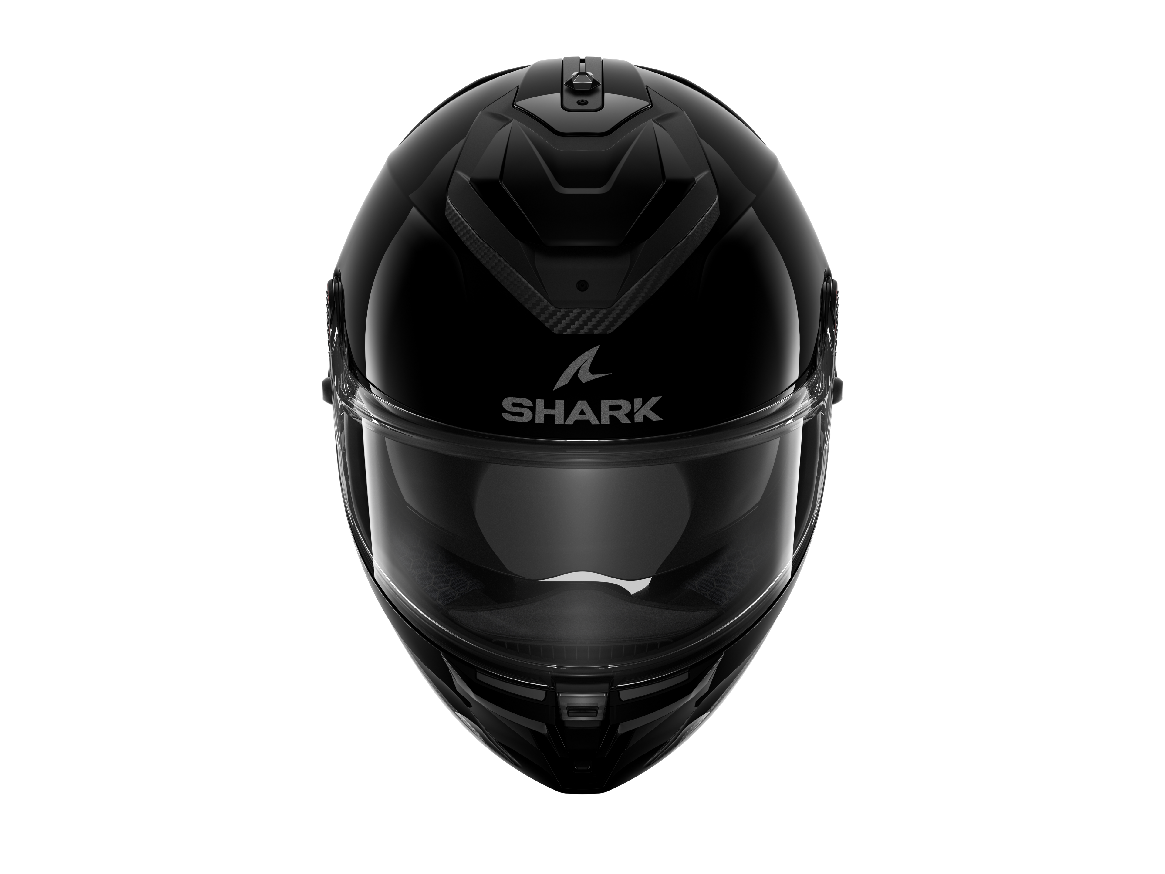 CAPACETE SHARK SPARTAN GT PRO BLANK PRETO (BLK) - M -