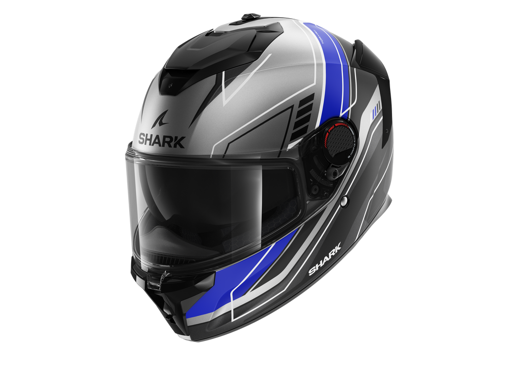 CAPACETE SHARK SPARTAN GT PRO TORYAN MAT ANT/AZL/PRT (ABK) - M -