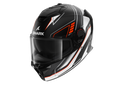 CAPACETE SHARK SPARTAN GT PRO TORYAN MAT PRT/LRJ/PRATA (KOS) - L -