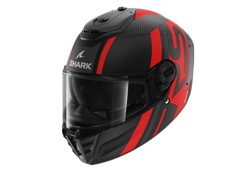 CAPACETE SHARK SPARTAN RS CARBON SHAWN MAT ANT/VRM (DAR) - L -