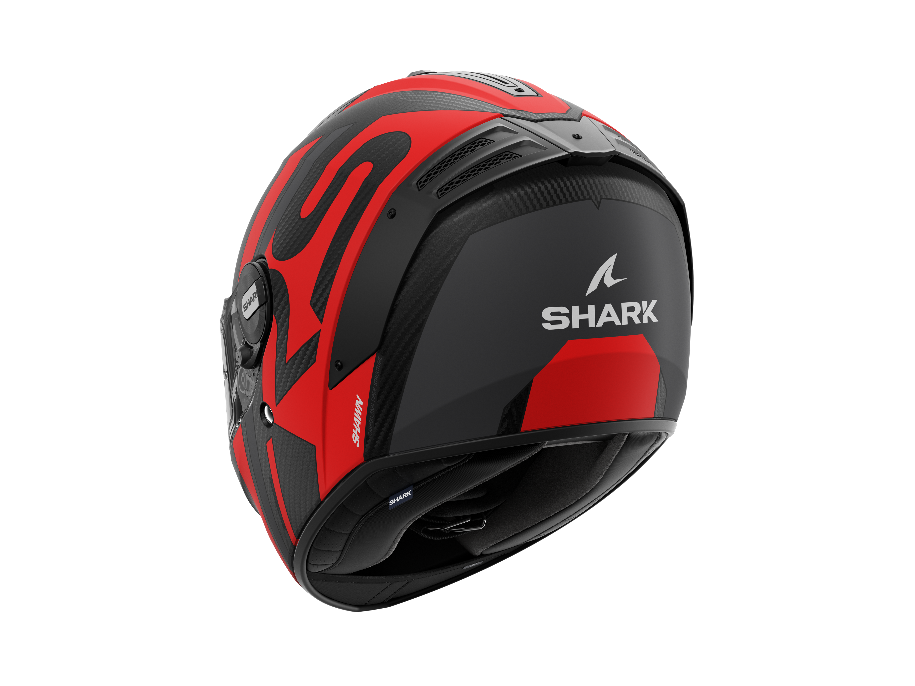 CAPACETE SHARK SPARTAN RS CARBON SHAWN MAT ANT/VRM (DAR) - L -