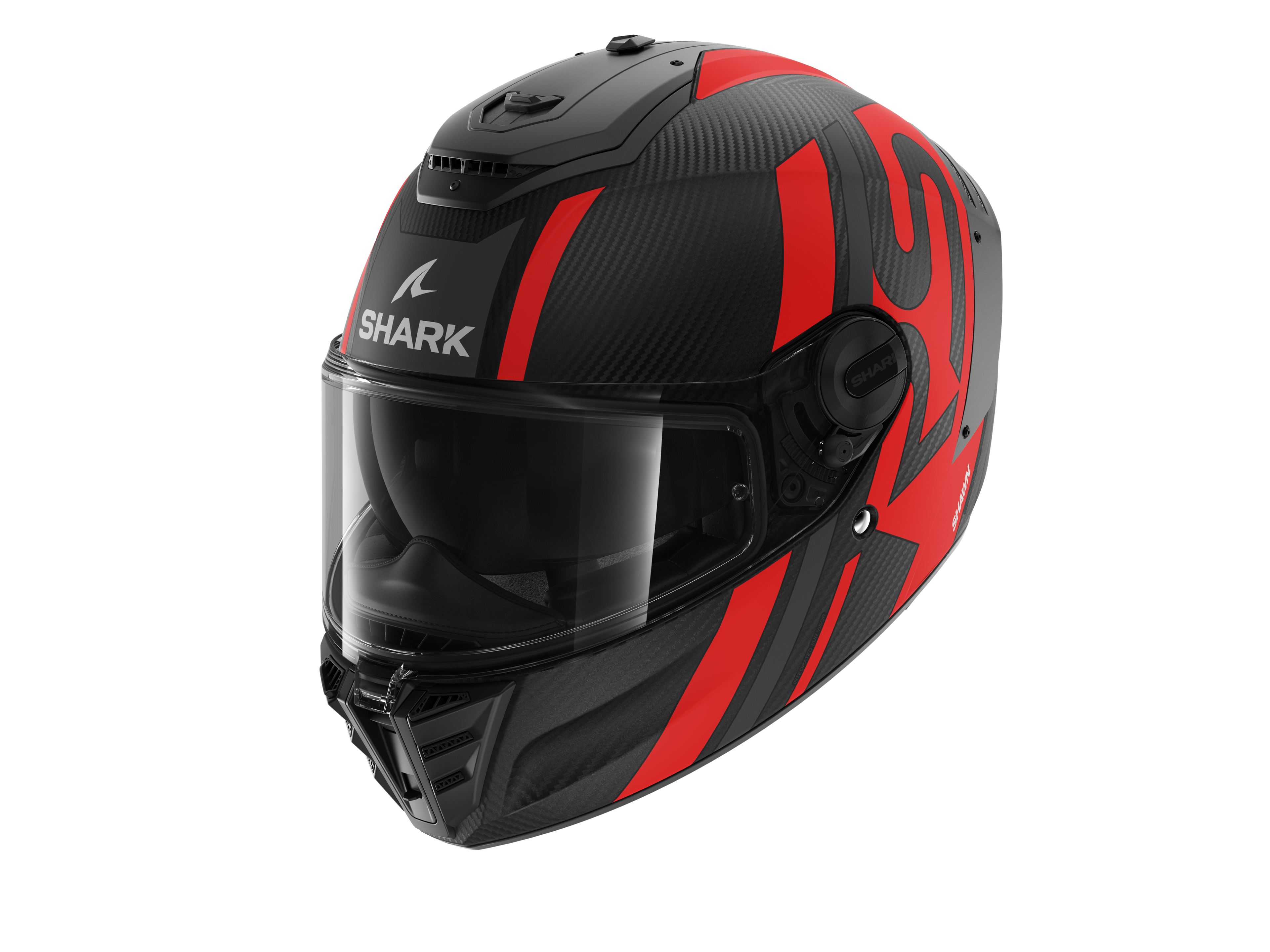 CAPACETE SHARK SPARTAN RS CARBON SHAWN MAT ANT/VRM (DAR) - XL -