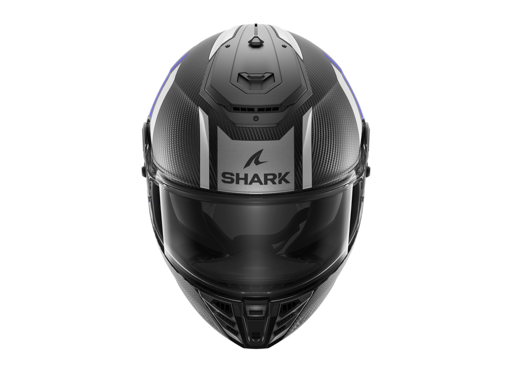 CAPACETE SHARK SPARTAN RS CARBON SHAWN MAT AZL/PRATA (DBS) - XL -