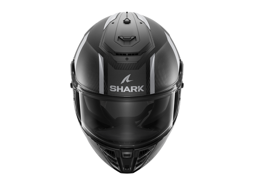 CAPACETE SHARK SPARTAN RS CARBON SHAWN MAT PRT/PRATA (DKS) - L -