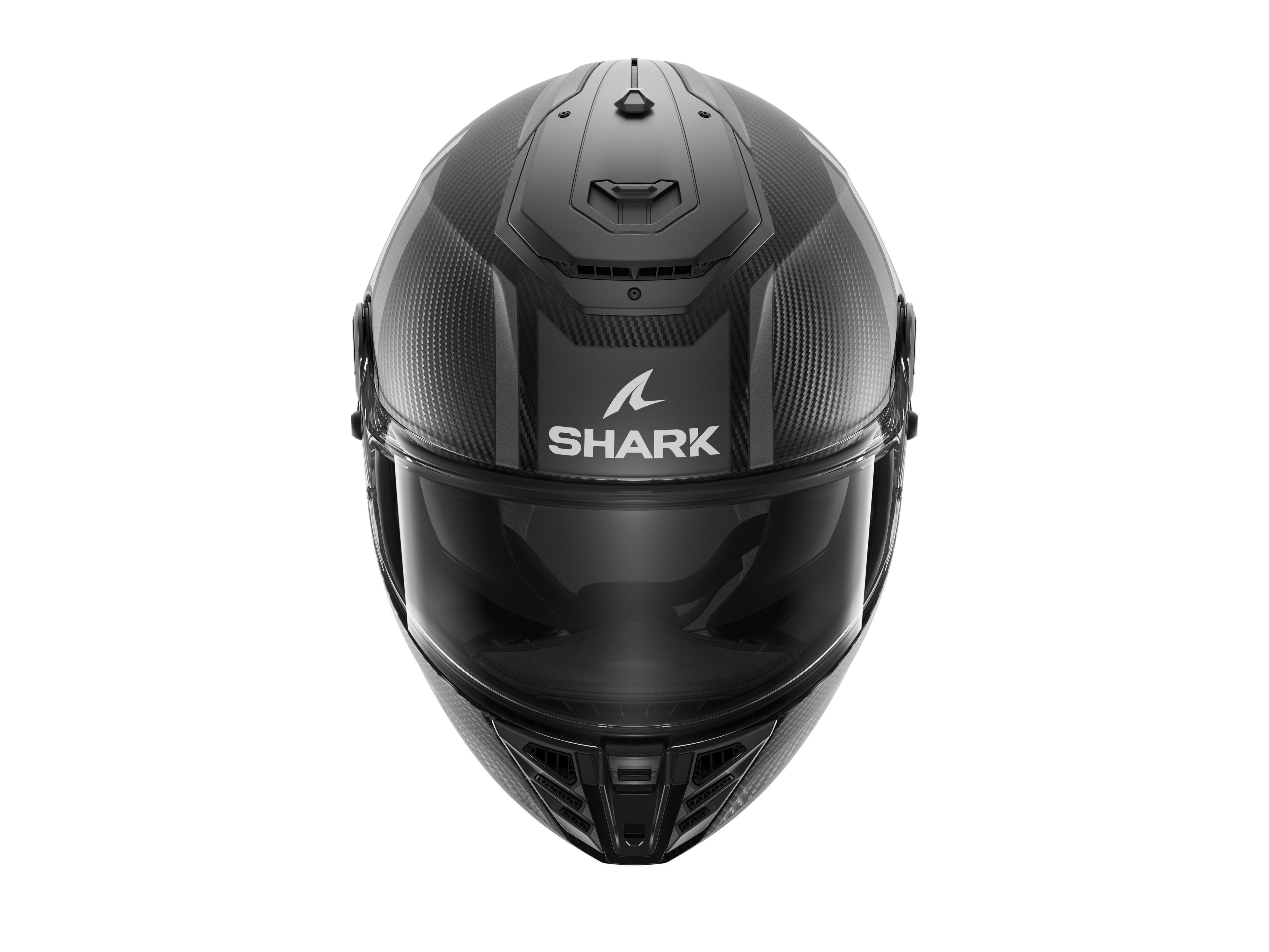 CAPACETE SHARK SPARTAN RS CARBON SHAWN MAT PRATA/ANT (DSA) - M -