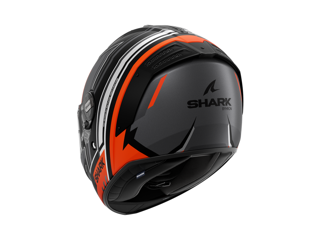 CAPACETE SHARK SPARTAN RS BYHRON MAT PRT/LRJ (KOU) - L -