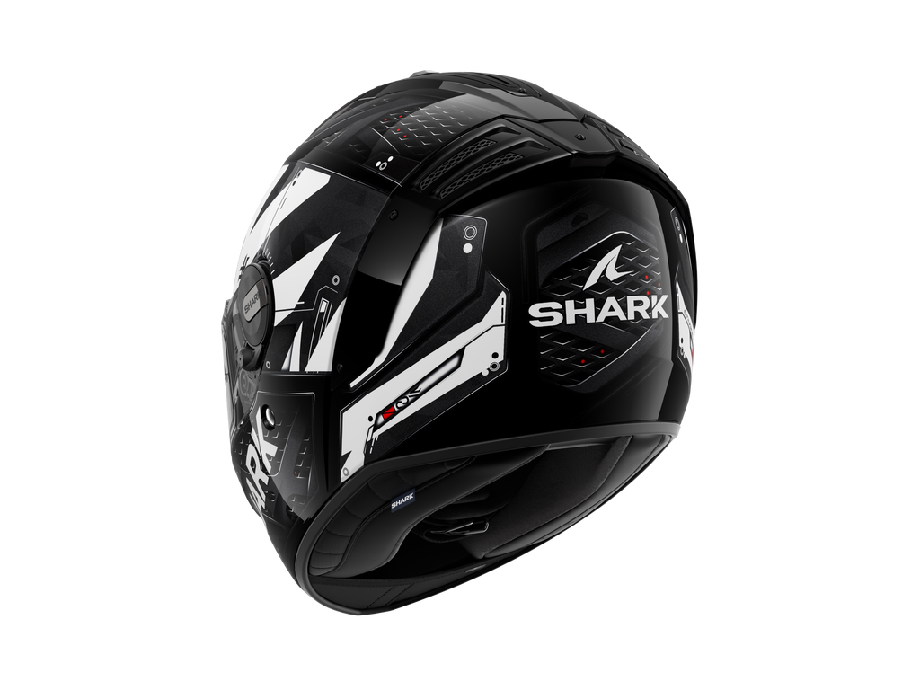 CAPACETE SHARK SPARTAN RS STINGREY PRT/BRC/ANT (KWA) - L -