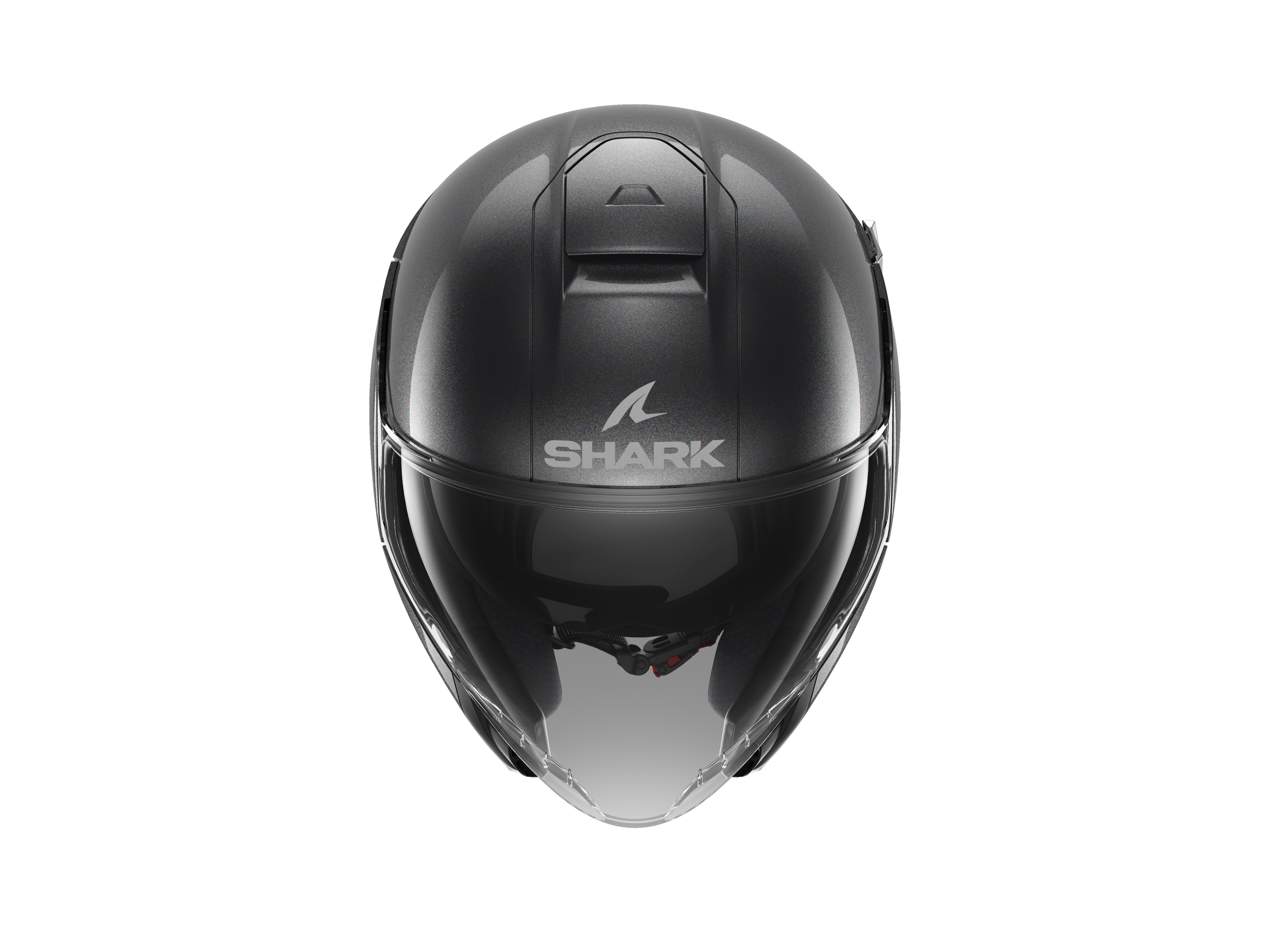 CAPACETE SHARK CITYCRUISER BLANK CINZA ESCURO (A05) - M -