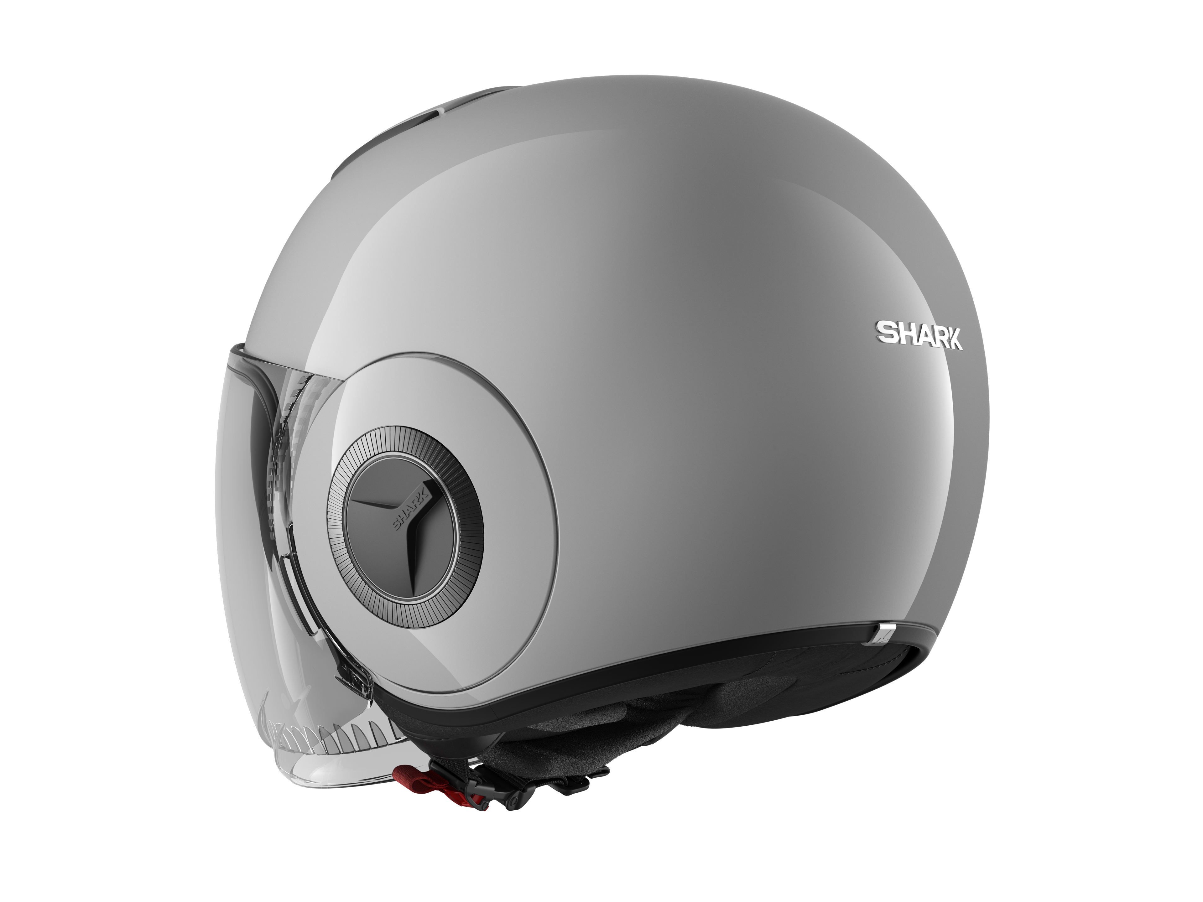 CAPACETE SHARK NANO BLANK CINZA (S05) - XS -