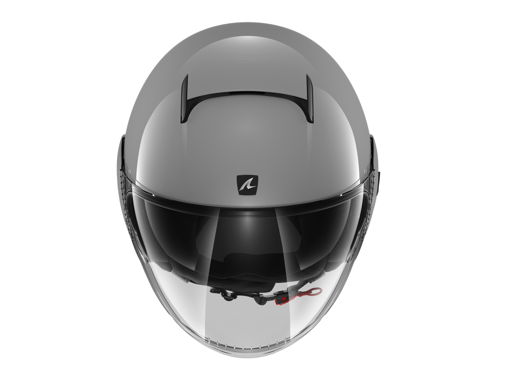 CAPACETE SHARK NANO BLANK CINZA (S05) - XS -