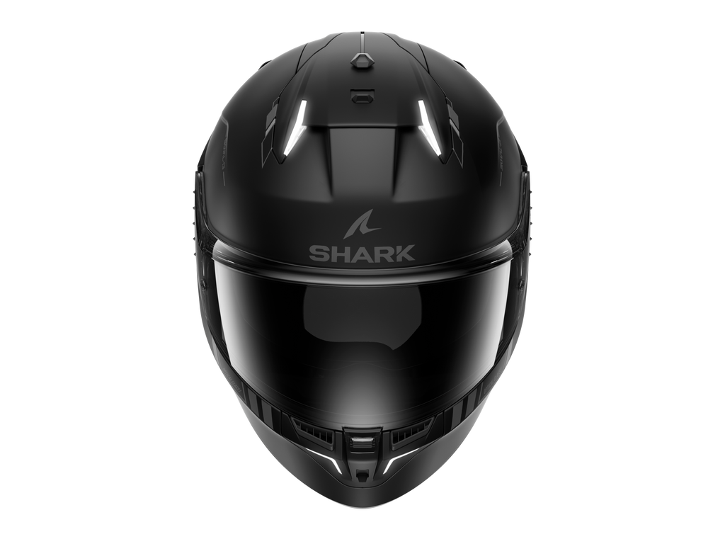 CAPACETE SHARK SKWAL i3 BLANK SP MAT PRETO/ANTRACITE/PRETO (KAK) - XS