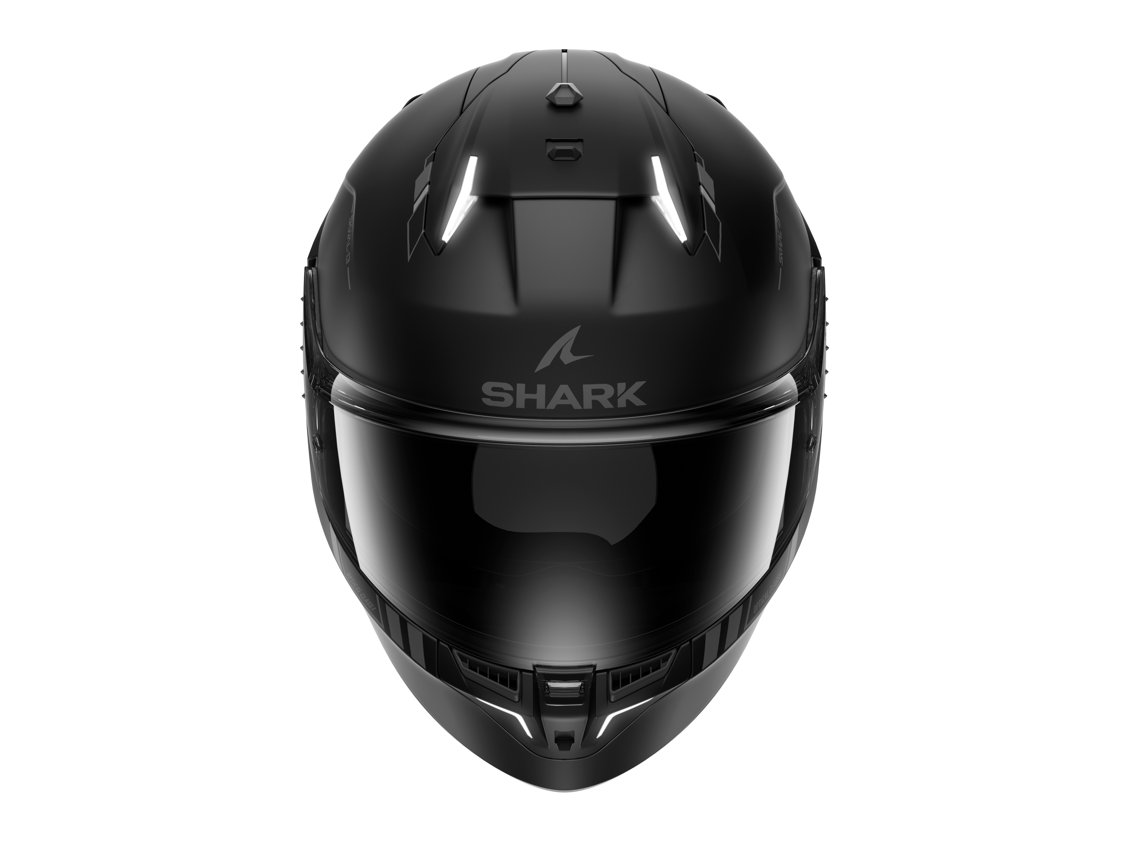 CAPACETE SHARK SKWAL i3 BLANK SP MAT PRETO/ANTRACITE/PRETO (KAK) - XS