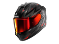 CAPACETE SHARK D-SKWAL 3 BLAST-R MAT PRETO/ANTRACITE/VERMELHO (KAR) - L