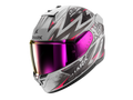 CAPACETE SHARK D-SKWAL 3 BLAST-R MAT PRATA/ROSA/PRETO (SVK) - XS -