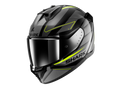CAPACETE SHARK D-SKWAL 3 SIZLER PRETO/ANTRACITE/AMARELO (KAY) - L