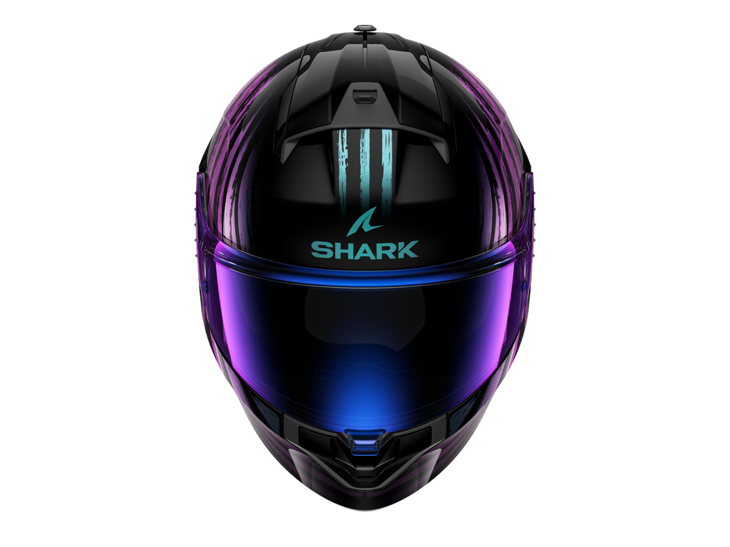 CAPACETE SHARK RIDILL 2 ASSYA PRETO/BRILHANTE (KXK) - S