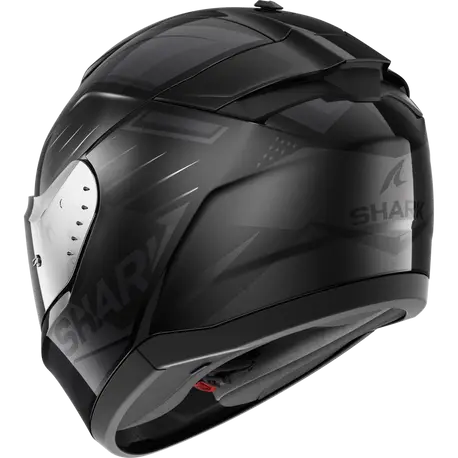 CAPACETE SHARK RIDILL 2 BERSEK PRETO/ANTRACITE (KAA) - M -