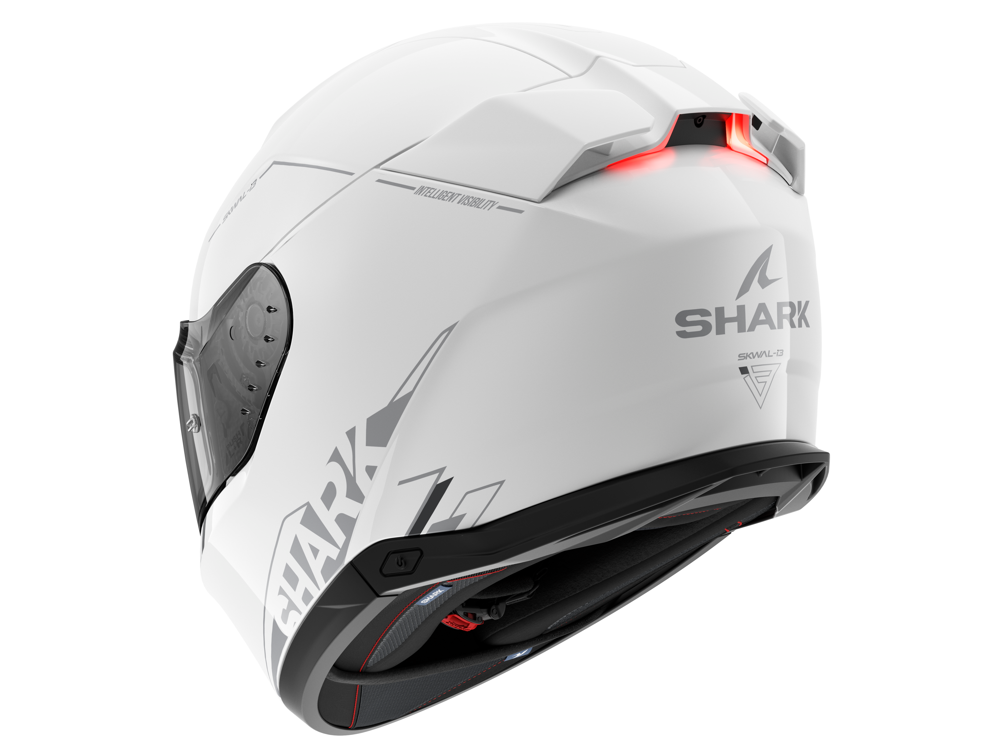 CAPACETE SHARK SKWAL i3 BLANK SP BRANCO (WSA) - M -