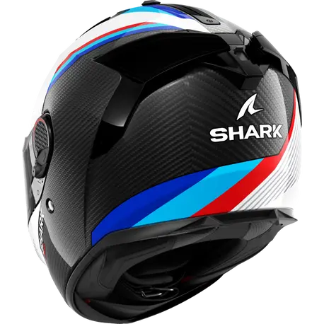 CAPACETE SHARK SPARTAN GT PRO DOKHTA CARBON CARBONO/BRANCO/AZUL (DWB) - M