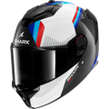 CAPACETE SHARK SPARTAN GT PRO DOKHTA CARBON CARBONO/BRANCO/AZUL (DWB) - L