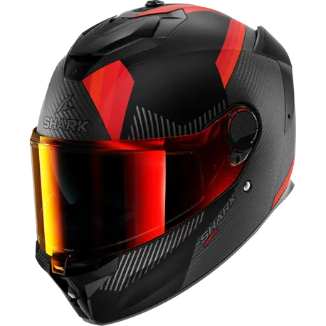 CAPACETE SHARK SPARTAN GT PRO DOKHTA CARBON MAT CARBONO/LARANJA/ANTRACITE (DOA) - L -