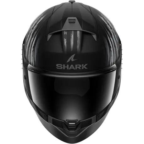 CAPACETE SHARK RIDILL 2 ASSYA MAT PRETO/ANTRACITE (KAA) - M -