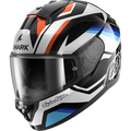 CAPACETE SHARK RIDILL 2 TLD APEX PRETO/BRANCO/AZUL (KWB) - L -