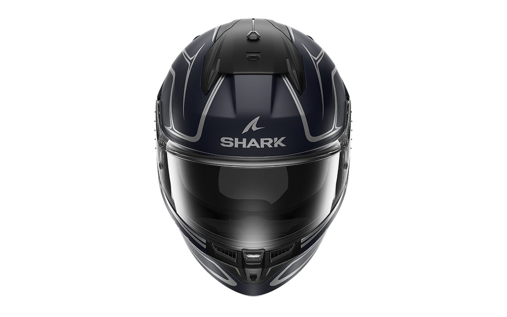 CAPACETE SHARK D-SKWAL 3 TLD DRONE MAT AZUL/PRATA (BSB) - XL -
