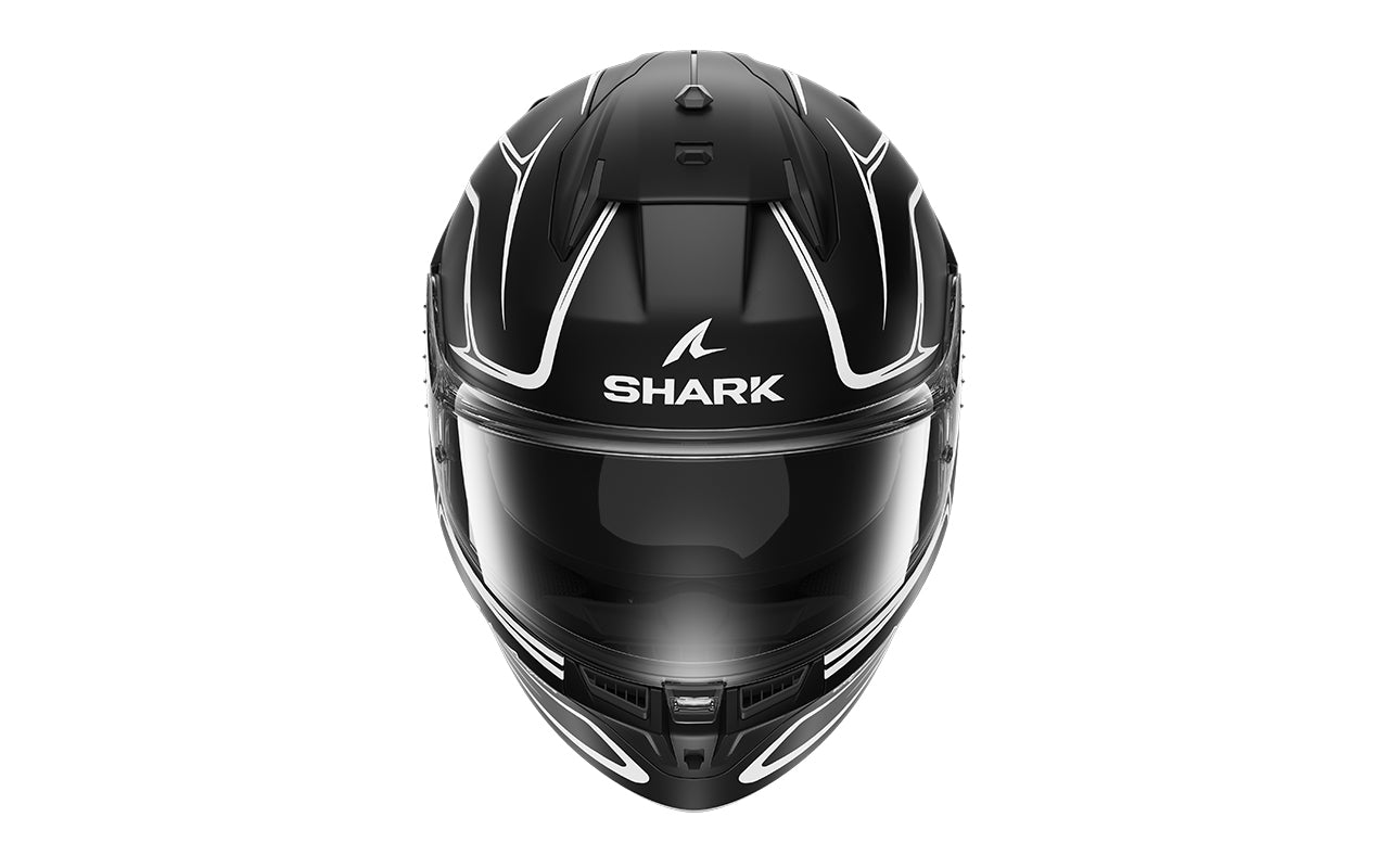 CAPACETE SHARK D-SKWAL 3 TLD DRONE MAT PRETO/BRANCO (KWK) - XL -