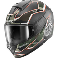 CAPACETE SHARK RIDILL 2 TLD MATRIX MAT ANTRACITE/VERDE (AGN) - L -