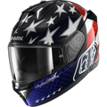 CAPACETE SHARK SKWAL i3 TLD US FLAG AZUL/VERMELHO/BRANCO (BRW) - XS -