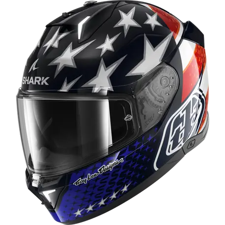 CAPACETE SHARK SKWAL i3 TLD US FLAG AZUL/VERMELHO/BRANCO (BRW) - XS -