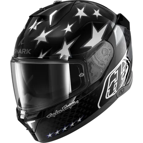 CAPACETE SHARK SKWAL i3 TLD US FLAG PRETO/ANTRACITE (KAA) - M -