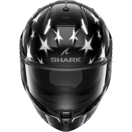 CAPACETE SHARK SKWAL i3 TLD US FLAG PRETO/ANTRACITE (KAA) - M -