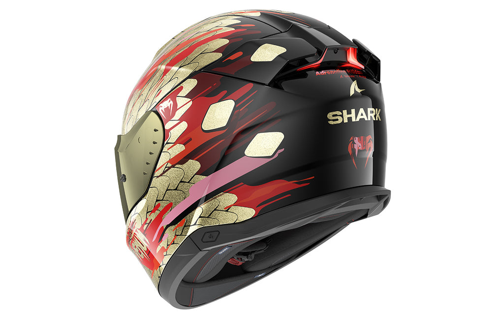 CAPACETE SHARK SKWAL i3 VENUM (KRQ) - XL -