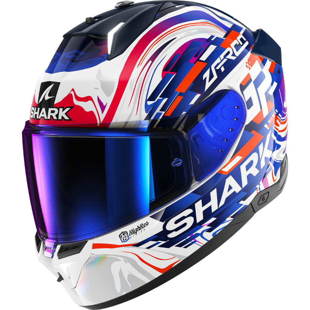 CAPACETE SHARK SKWAL i3 REPLICA ZARCO GP DE FCE (WVB) - M