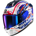 CAPACETE SHARK SKWAL i3 REPLICA ZARCO GP DE FCE (WVB) - M