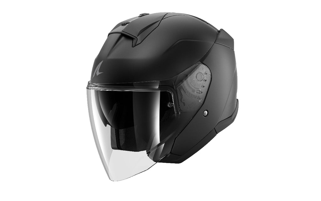 CAP SHARK SKWAL JET BLANK PRETO MAT (KMA) - S