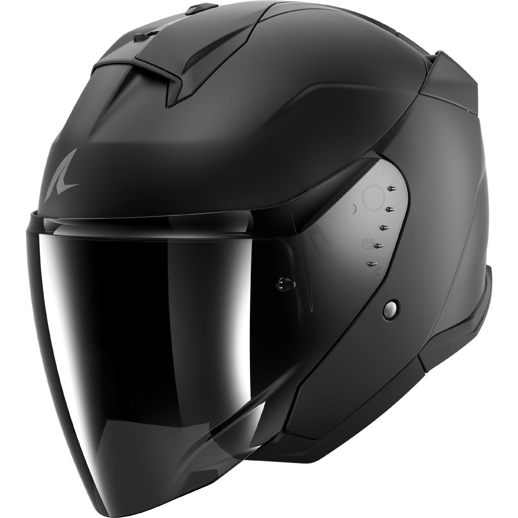 CAP SHARK SKWAL JET DARK SHADOW PRETO MAT (KMA) - M