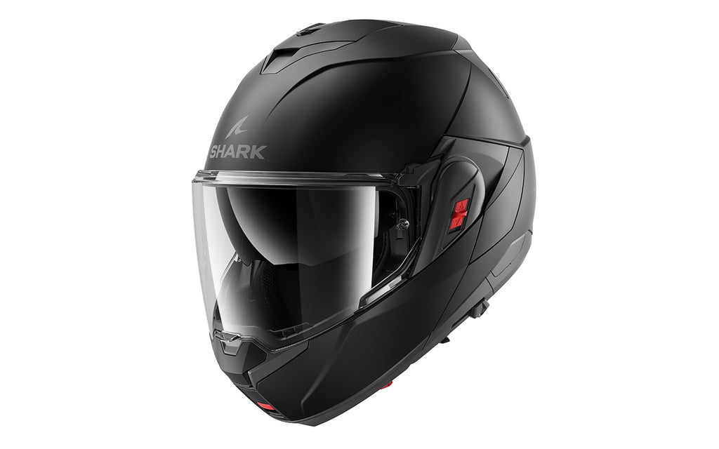 CAPACETE SHARK OXO BLANK PRETO MAT (KMA) - M