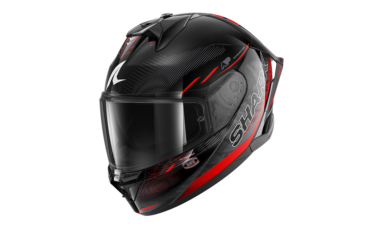 CAPACETE SHARK SKWAL CUP SPEED-TECH PRETO/VERMELHO/ANTRACITE (KRA) - M