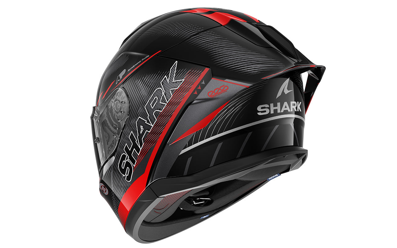 CAPACETE SHARK SKWAL CUP SPEED-TECH PRETO/VERMELHO/ANTRACITE (KRA) - L