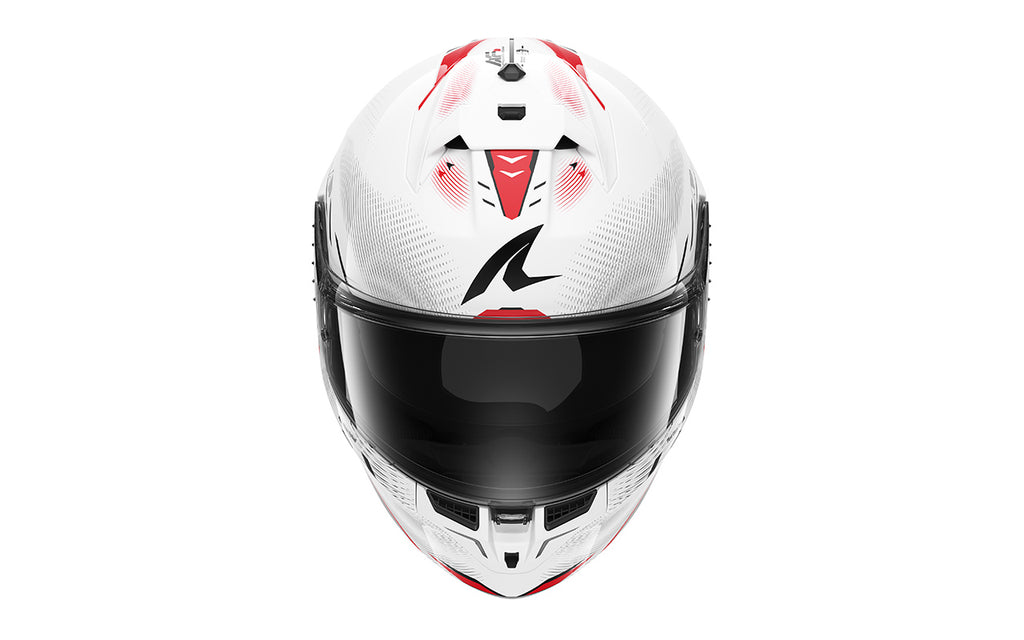 CAPACETE SHARK SKWAL CUP SPEED-TECH BRANCO/VERMELHO/PRETO (WRK) - L