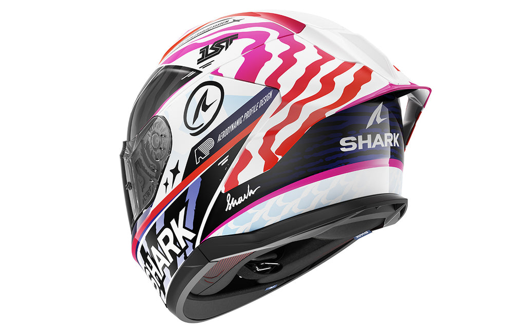 CAPACETE SHARK SKWAL CUP SPEED-FANCY BRANCO/PRETO/LARANJA (WKO) - L