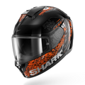 CAPACETE SHARK RIDILL 2 SPEED-VIB PRETO/ANTRACITE/LARANJA (KAO) - L