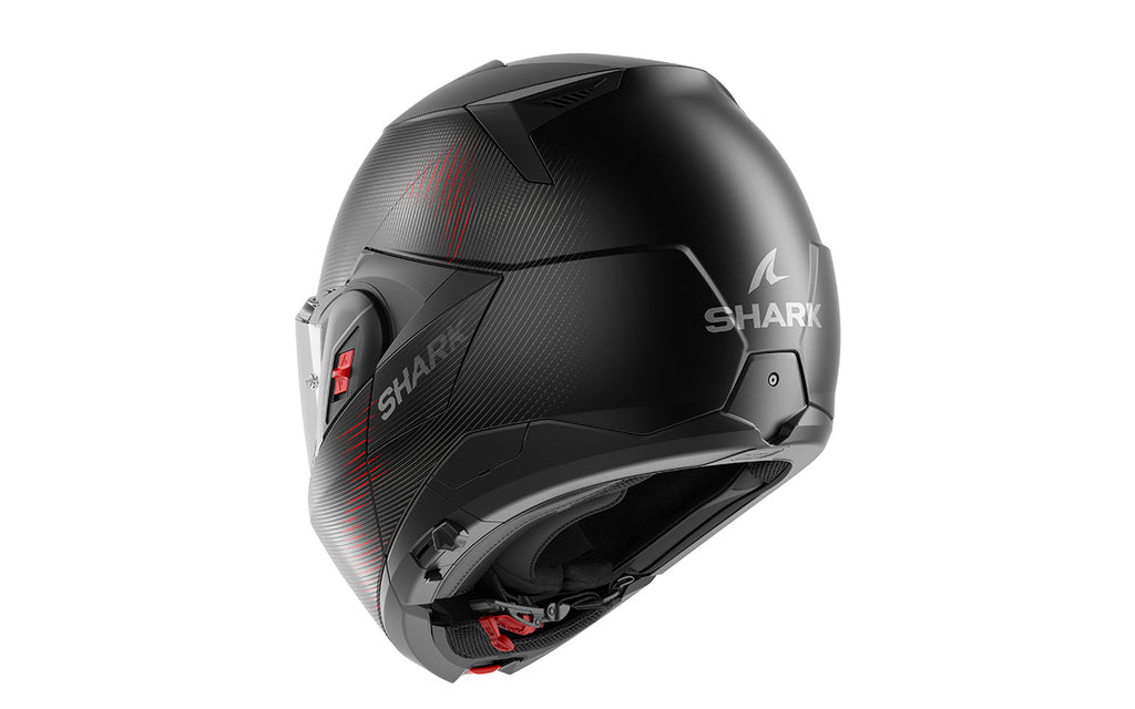 CAPACETE SHARK OXO SP LYNE MAT PRETO/ANTRACITE (KAA) - L