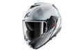 CAPACETE SHARK OXO SPEED-TECH PRATA/BRANCO/PRETO (SWK) - M