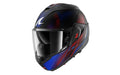 CAPACETE SHARK OXO SPEED-TECH MAT PRETO/AZUL/VERMELHO (KBR) - XL