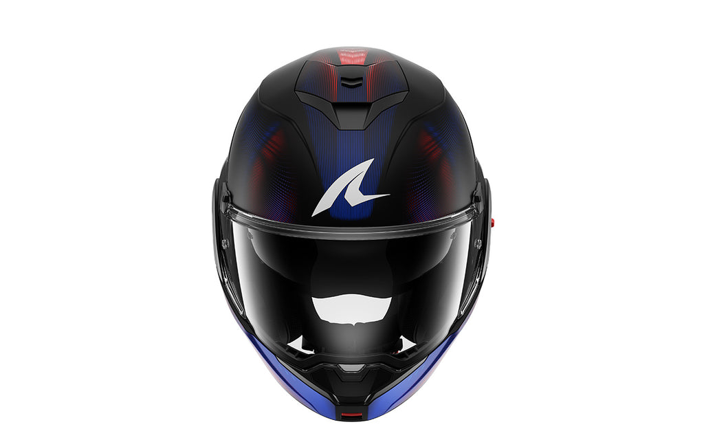 CAPACETE SHARK OXO SPEED-TECH MAT PRETO/AZUL/VERMELHO (KBR) - XL