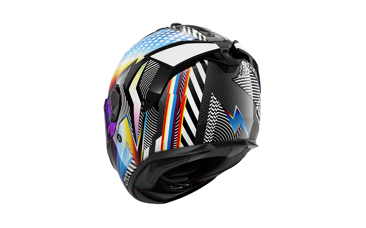 CAPACETE SHARK SPARTAN GT PRO CARBON STHYR CARB/BRC/CRO (DWU) - M